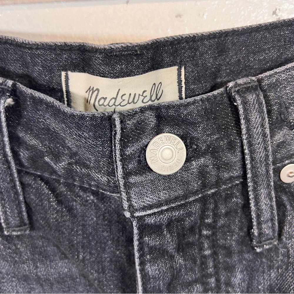 MADEWELL relaxed denim shorts washed black - Picture 2 of 7